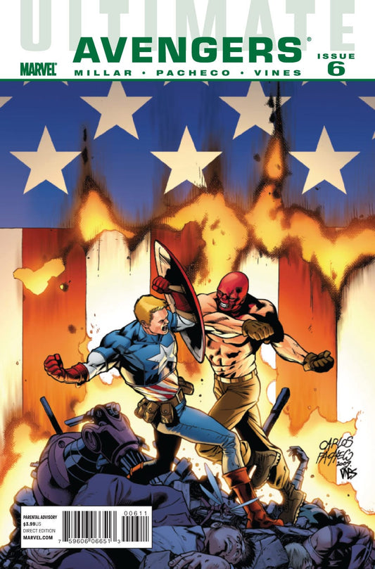 Marvel COMIC BOOK Ultimate Avengers #6 (VF/NM)