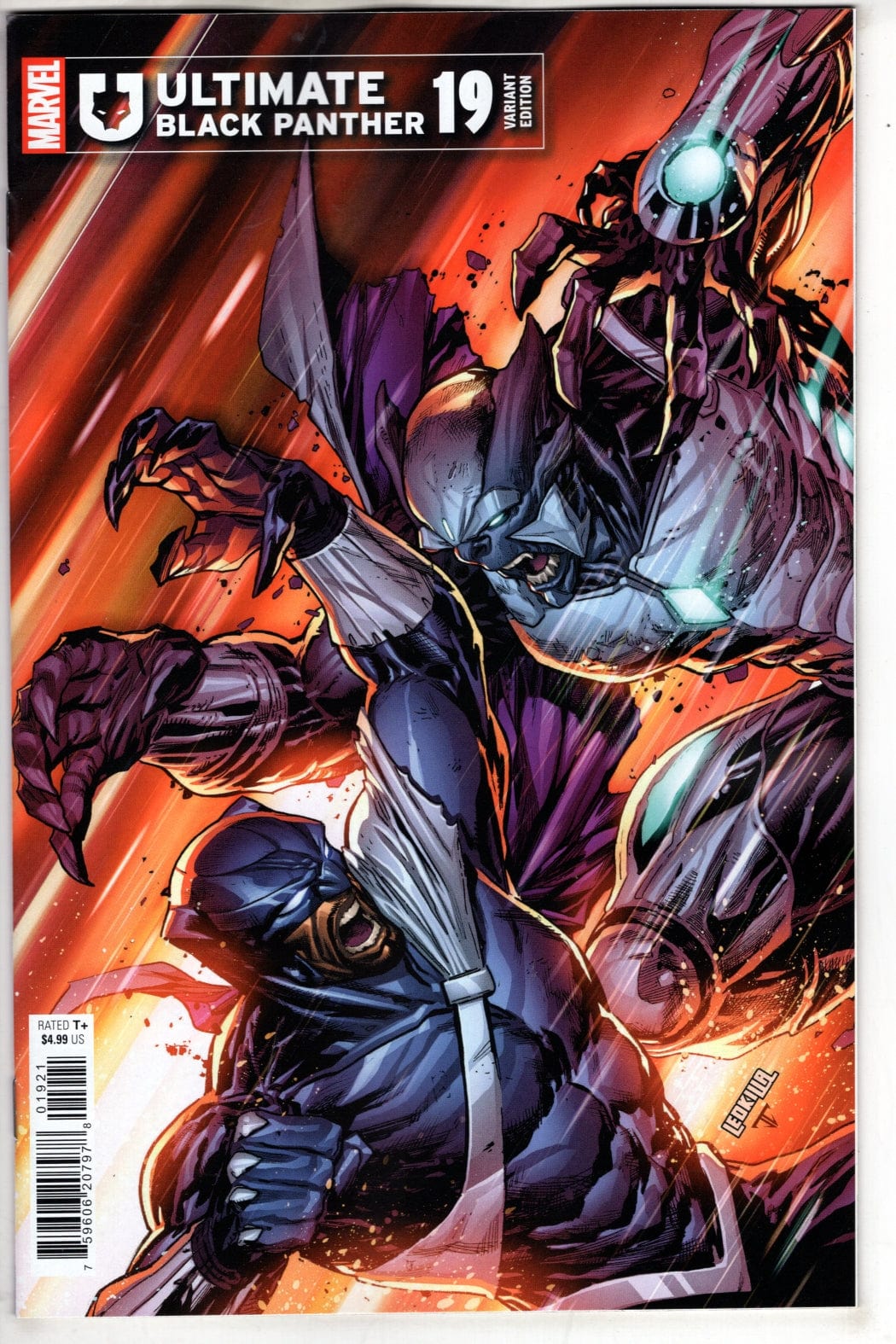 Marvel COMIC BOOK ULTIMATE BLACK PANTHER #19 KEN LASHLEY VARIANT