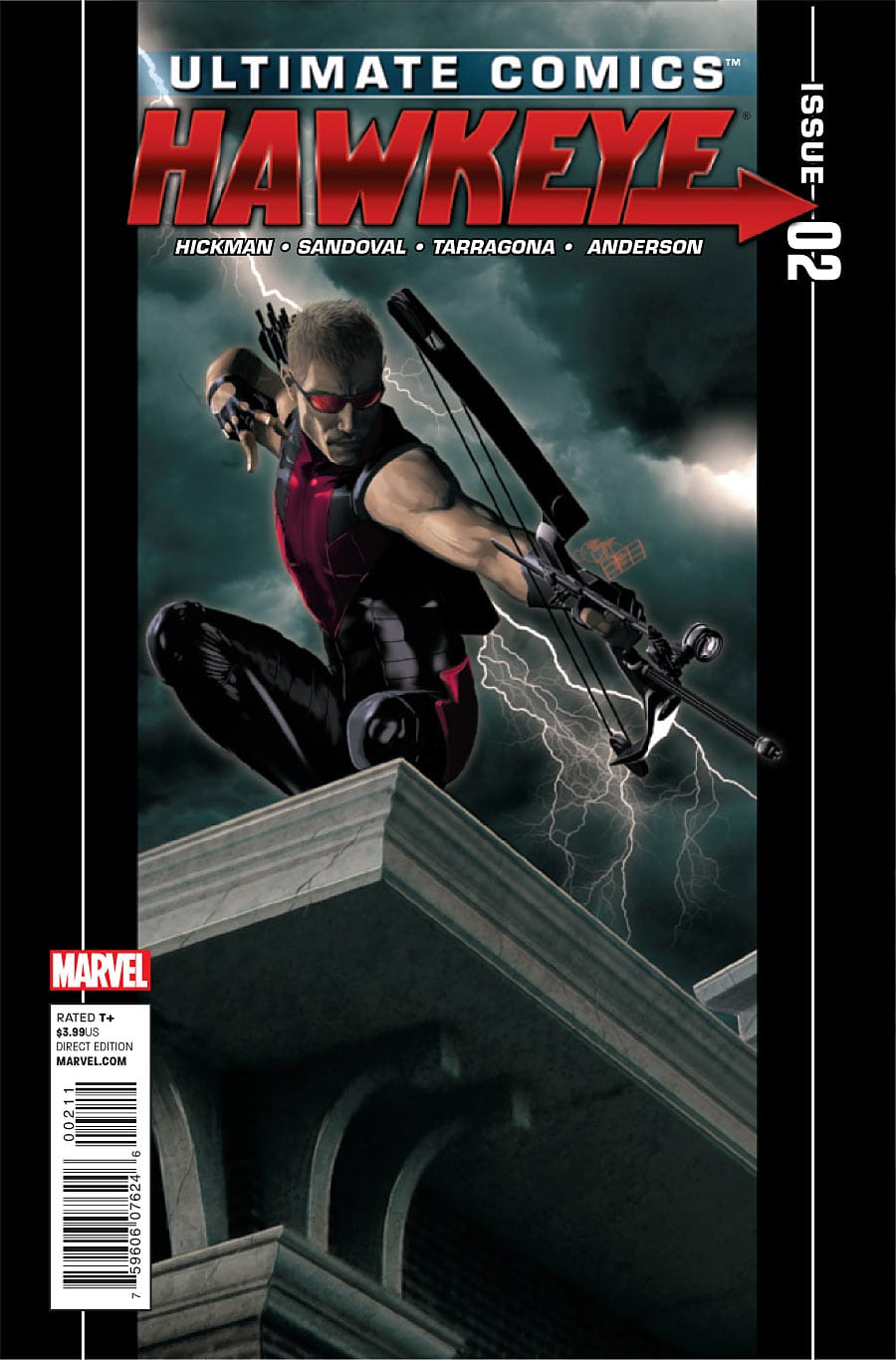 Marvel COMIC BOOK Ultimate Comics Hawkeye #2 (VF/NM)