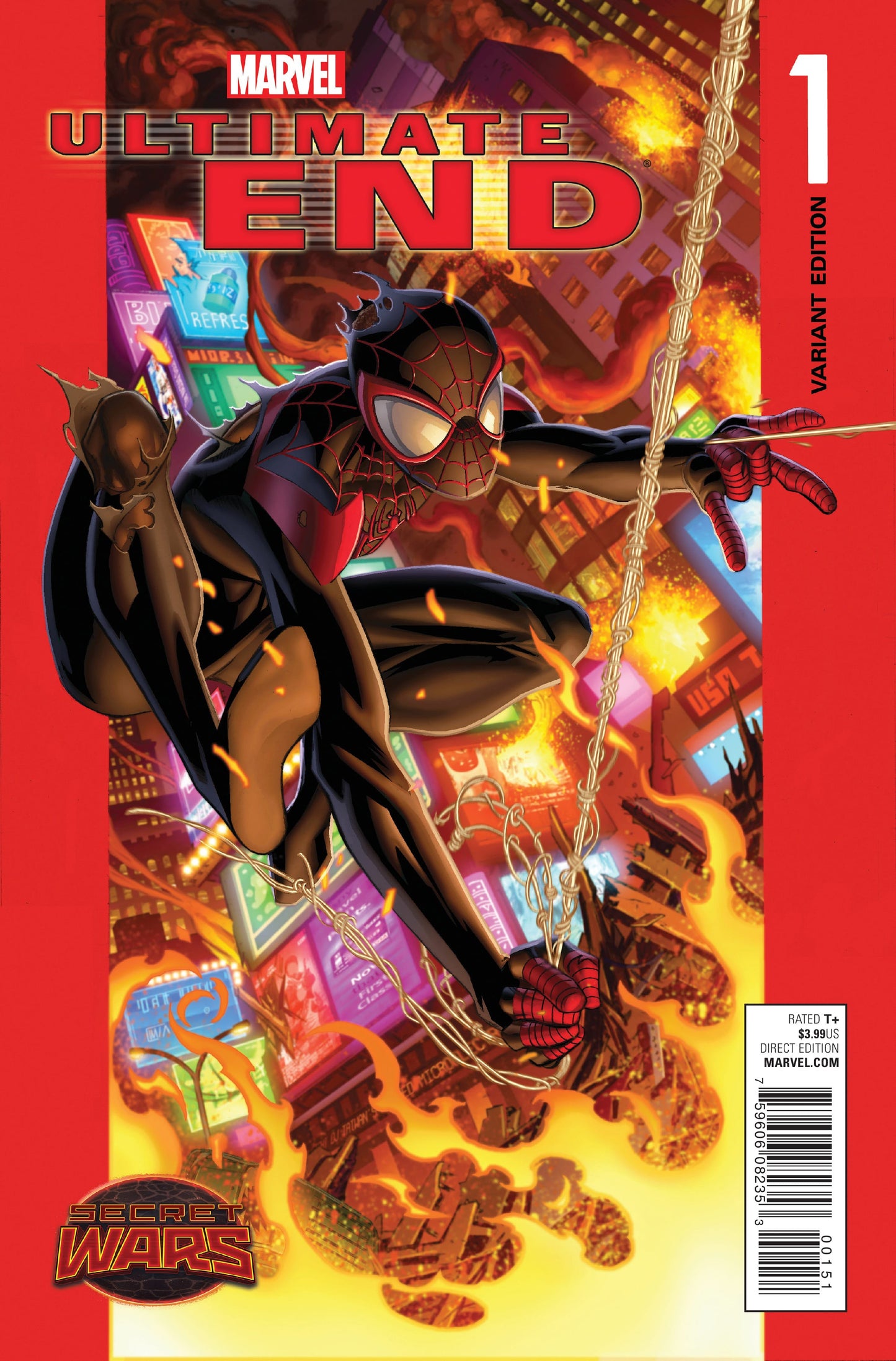 Marvel COMIC BOOK Ultimate End #1 - CVR E