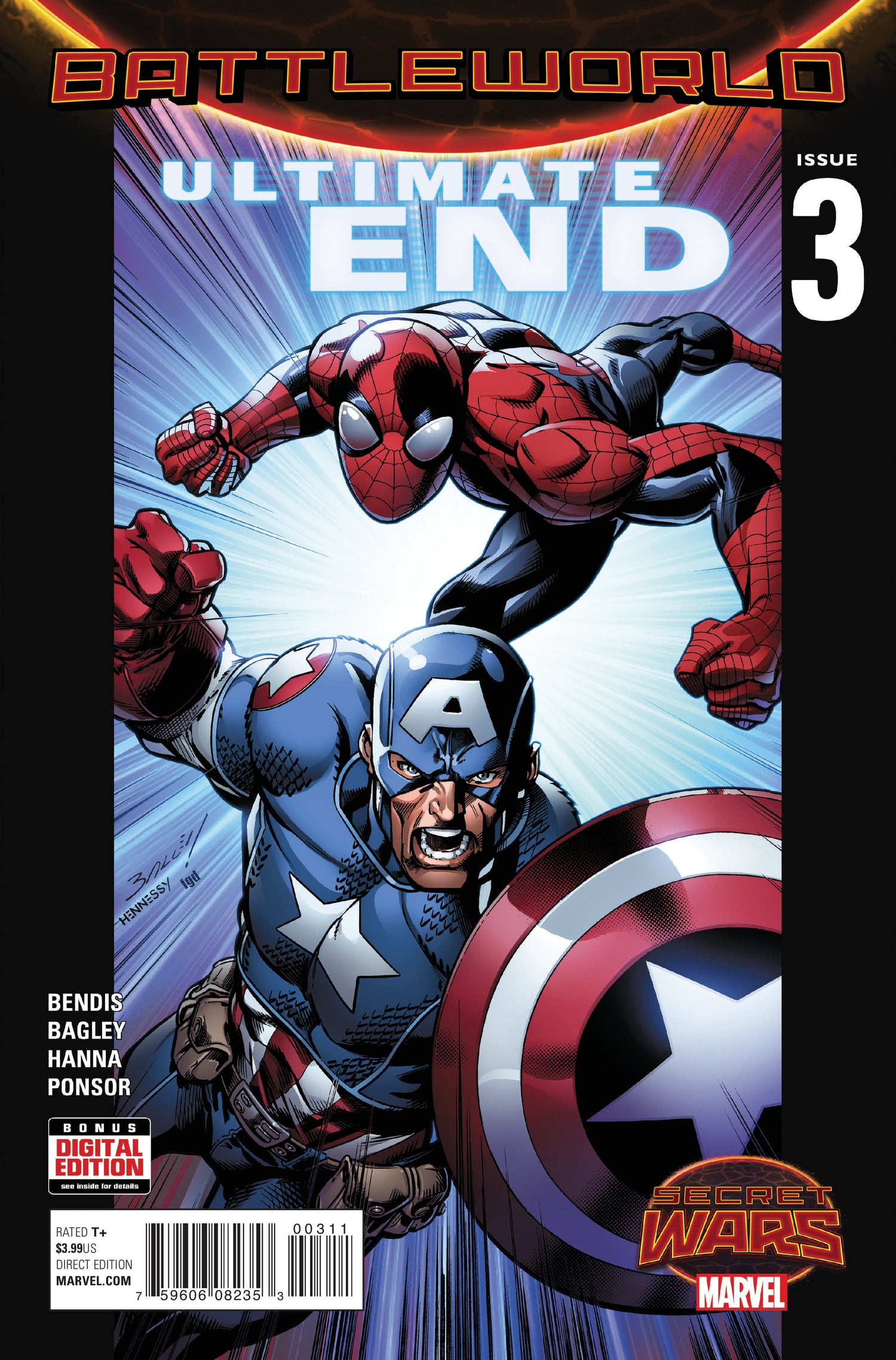 Marvel COMIC BOOK Ultimate End #3