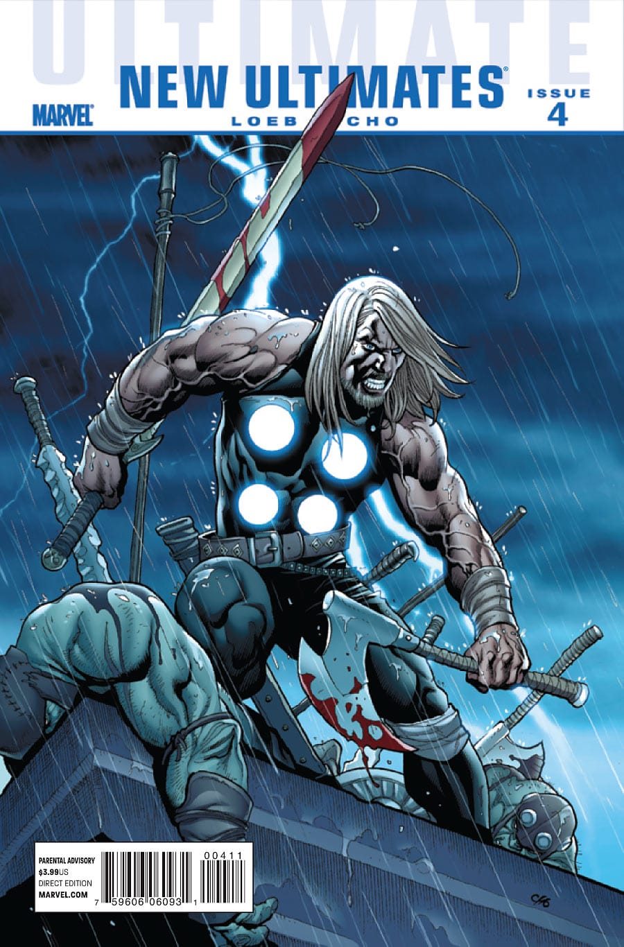 Marvel COMIC BOOK Ultimate New Ultimates #4 (VF/NM)