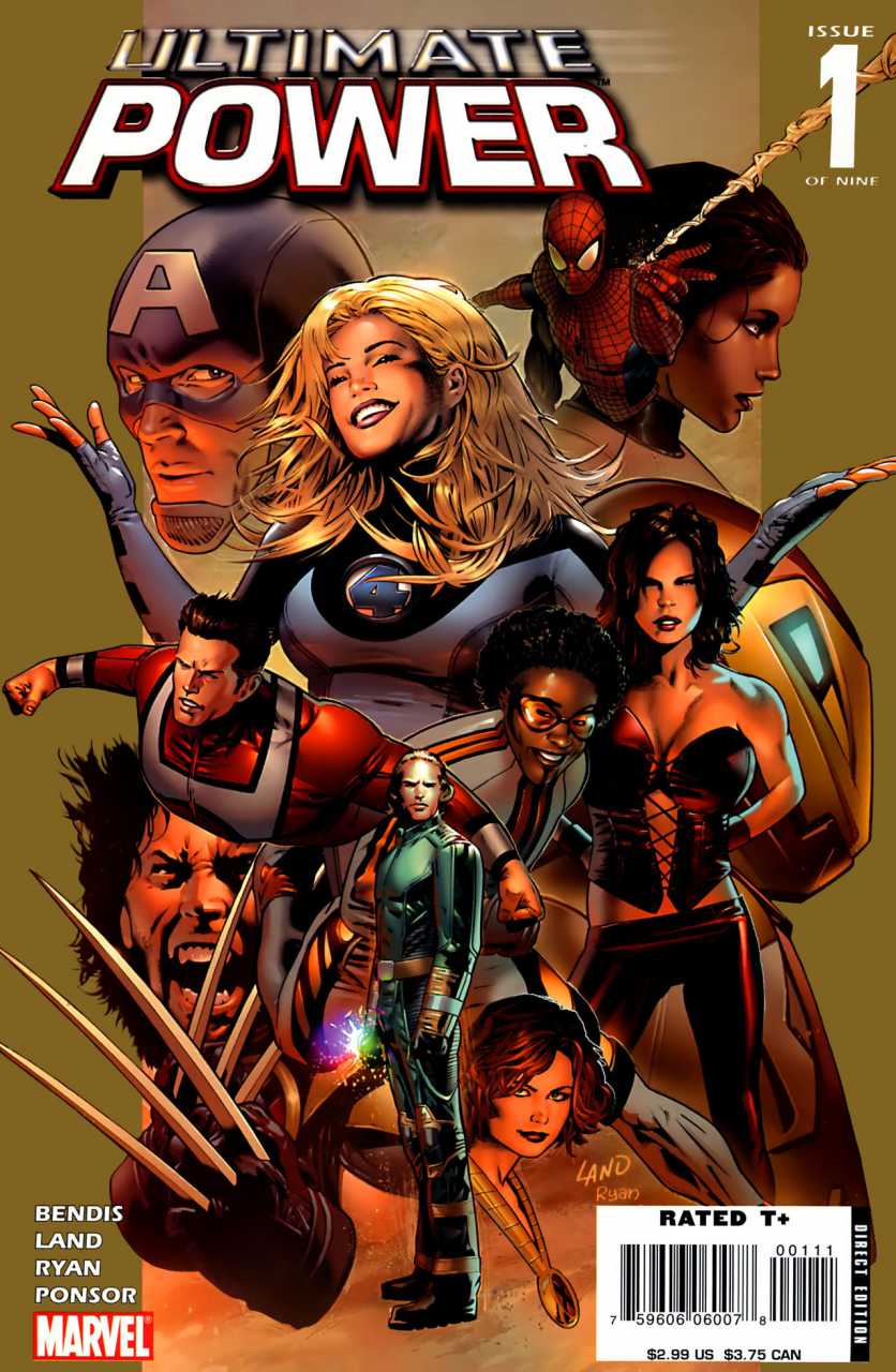 Marvel COMIC BOOK Ultimate Power #1 (VF/NM)