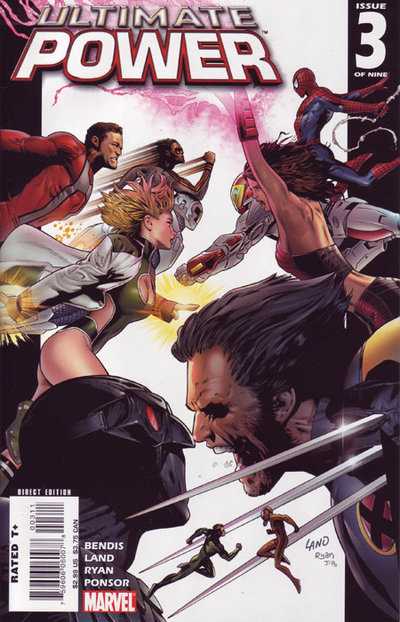 Marvel COMIC BOOK Ultimate Power #3 (VF/NM)