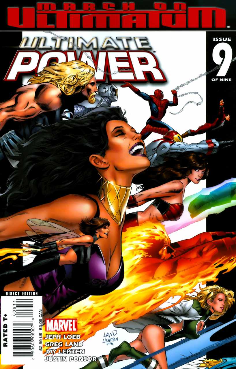 Marvel COMIC BOOK Ultimate Power #9 (VF/NM)
