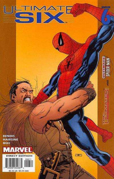 Marvel COMIC BOOK Ultimate Six #6 (VF/NM)