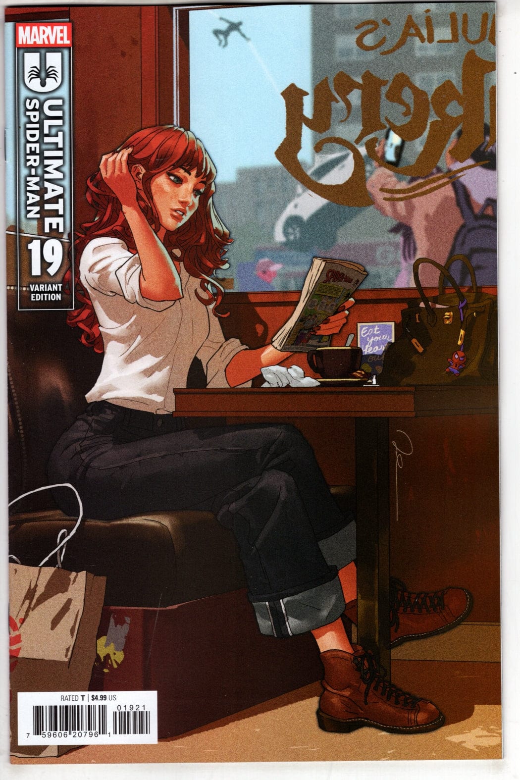 Marvel COMIC BOOK ULTIMATE SPIDER-MAN #19 GERALD PAREL MARY JANE VARIANT