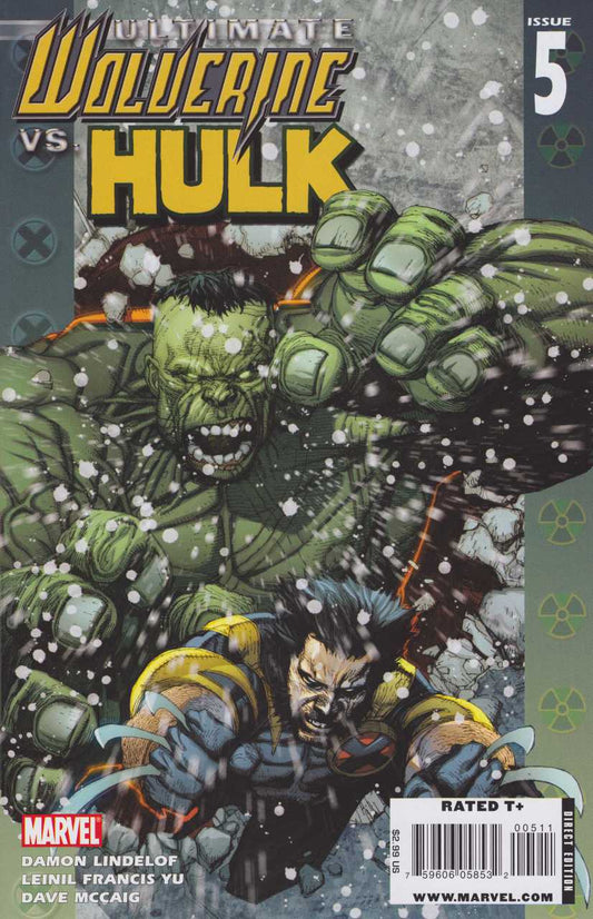 Marvel COMIC BOOK Ultimate Wolverine vs. Hulk #5 (VF/NM)