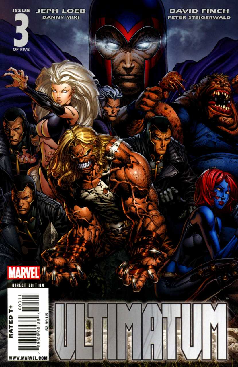 Marvel COMIC BOOK Ultimatum #3 (VF/NM)
