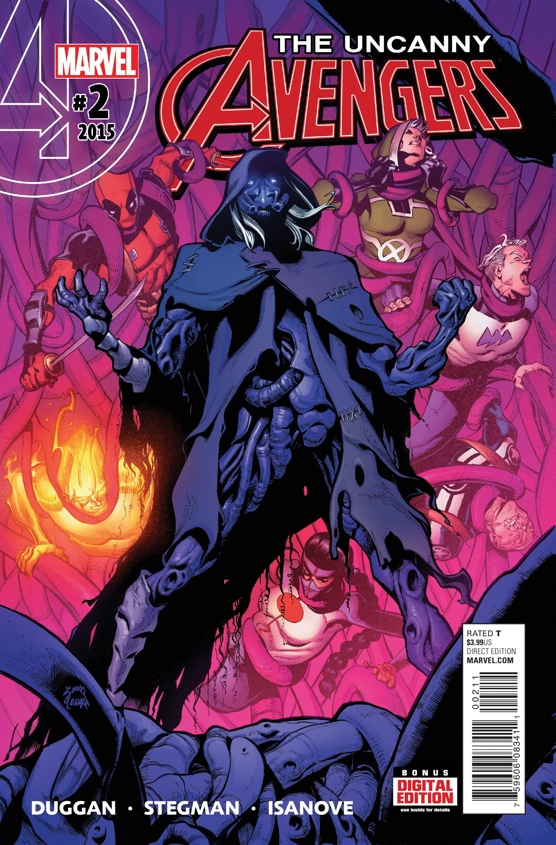 Marvel COMIC BOOK Uncanny Avengers #2 (VF/NM)