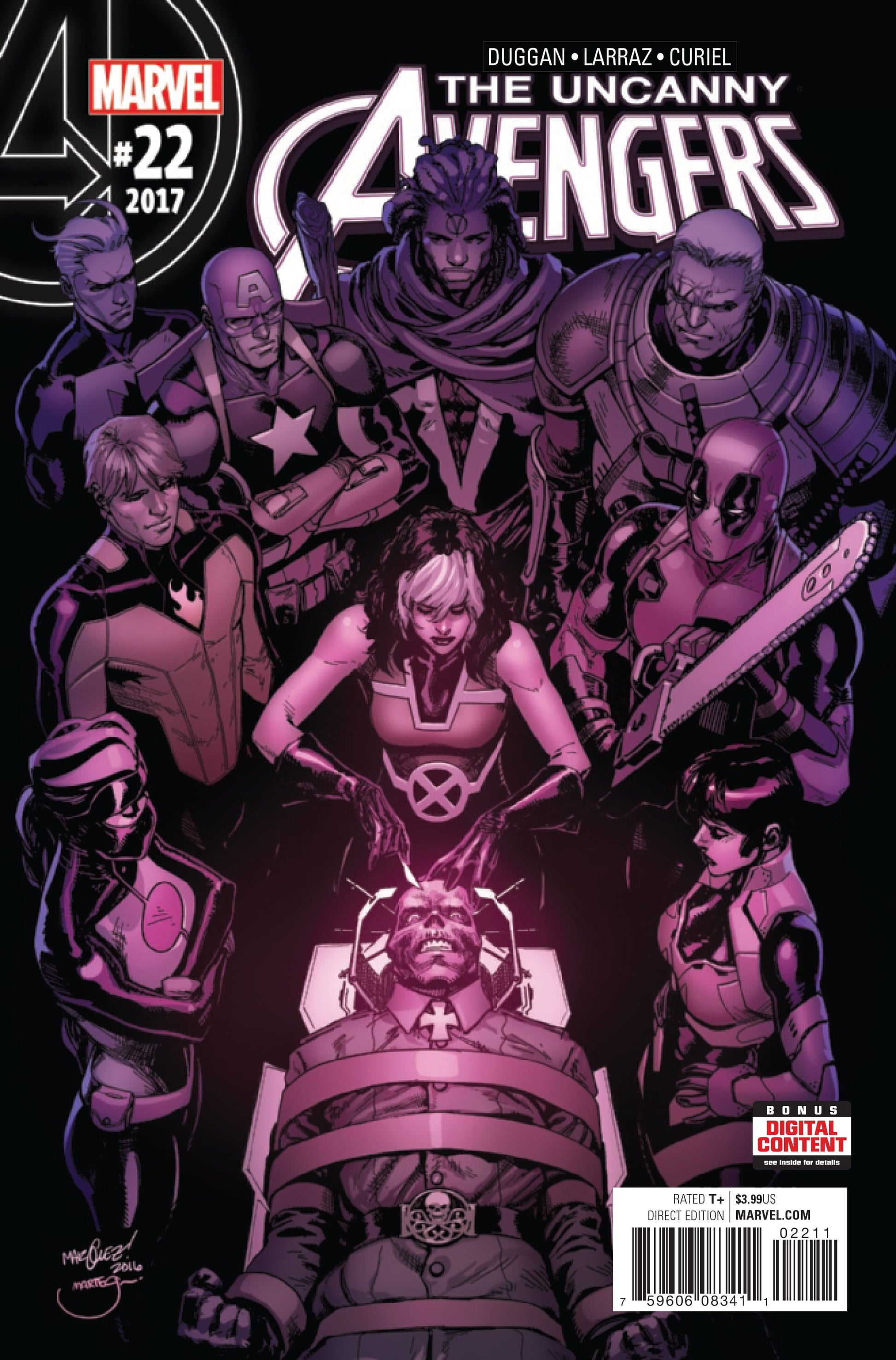 Marvel COMIC BOOK Uncanny Avengers #22 (VF/NM)