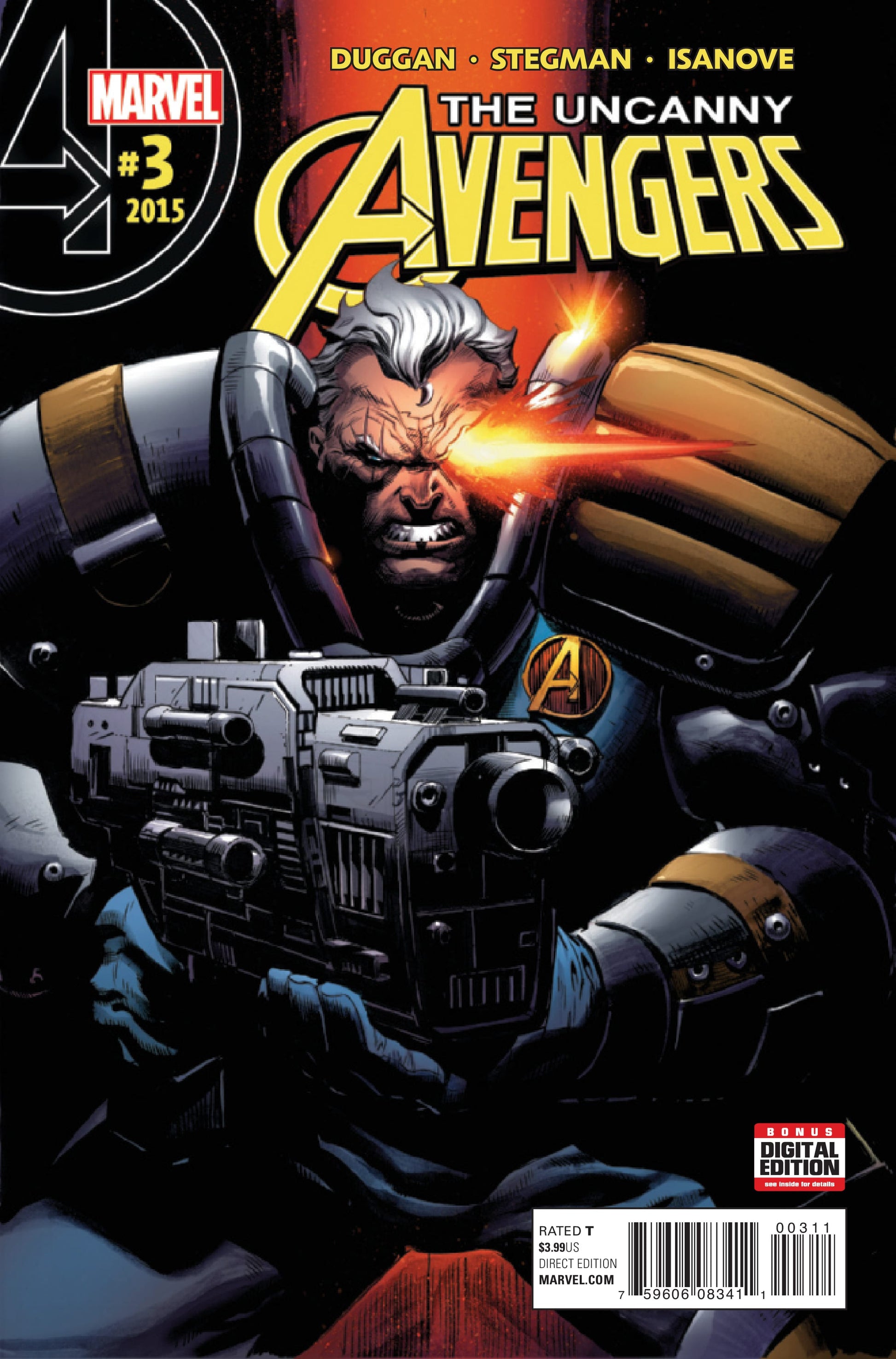 Marvel COMIC BOOK Uncanny Avengers #3 (VF/NM)