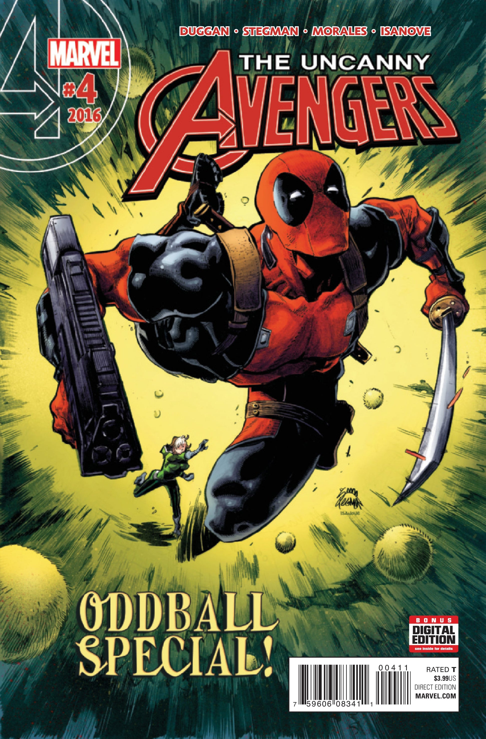 Marvel COMIC BOOK Uncanny Avengers #4 (VF/NM)