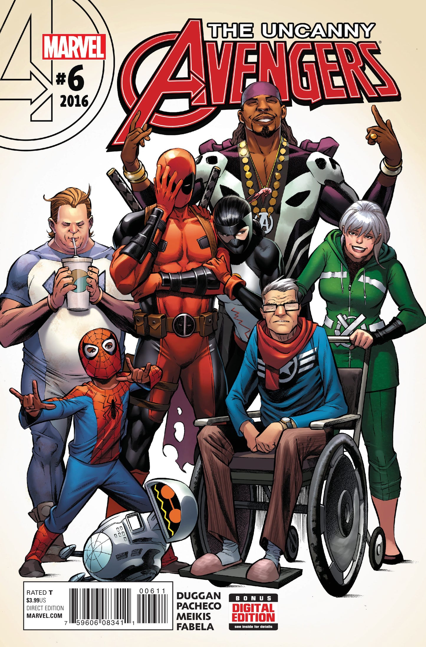 Marvel COMIC BOOK Uncanny Avengers #6 (VF/NM)