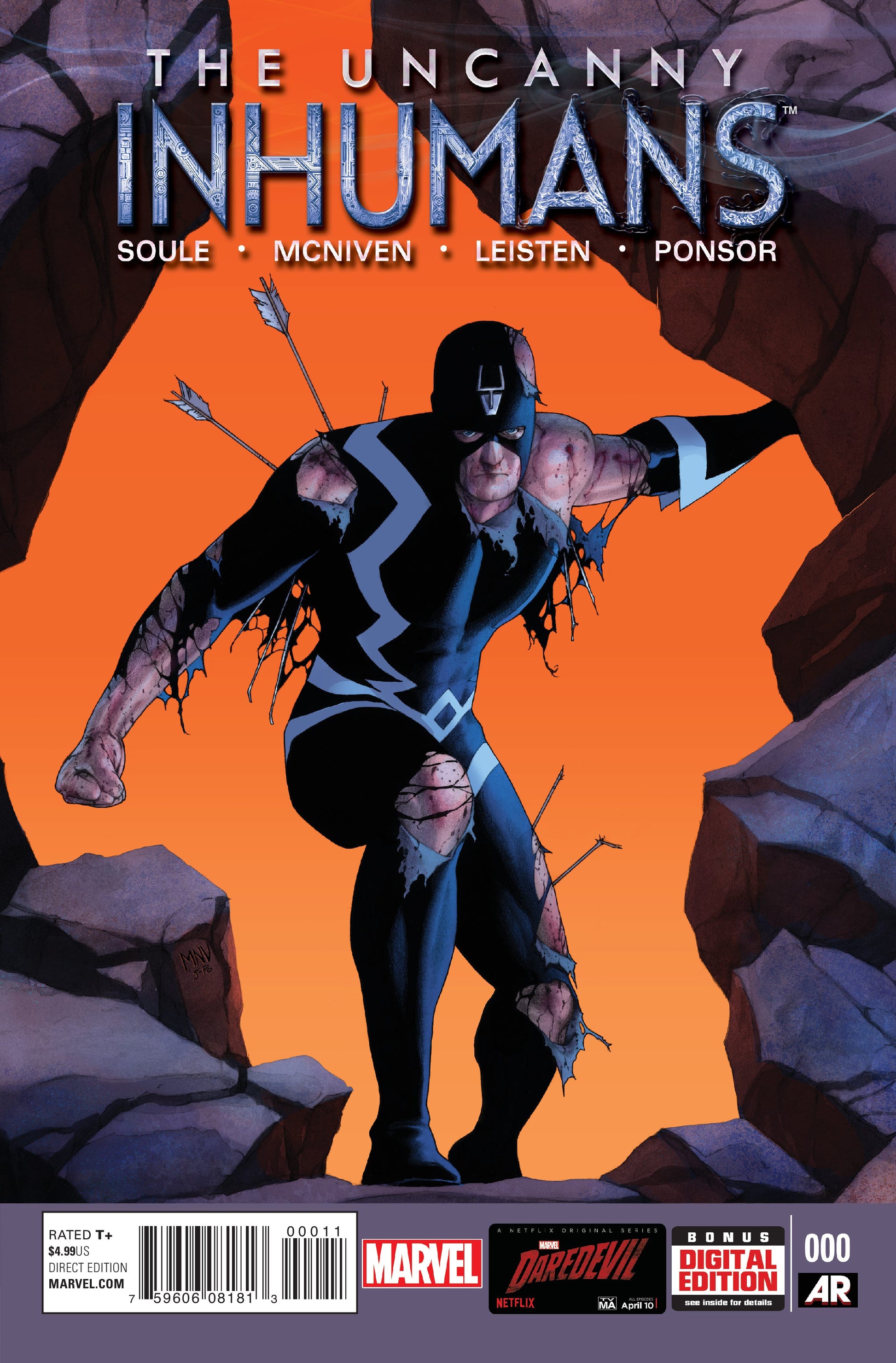 Marvel COMIC BOOK Uncanny Inhumans #0 (VF/NM)