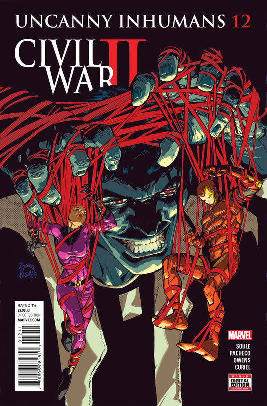 Marvel COMIC BOOK Uncanny Inhumans #12 (VF/NM)