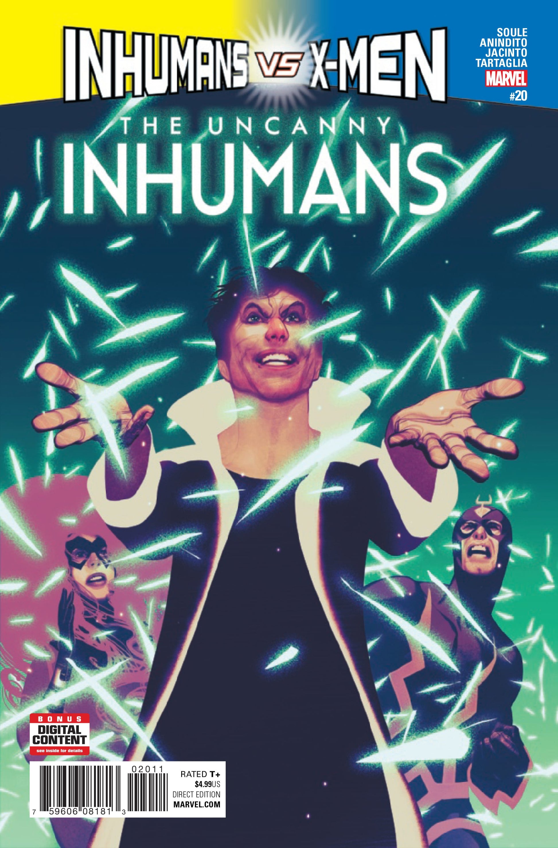 Marvel COMIC BOOK Uncanny Inhumans #20 (VF/NM)