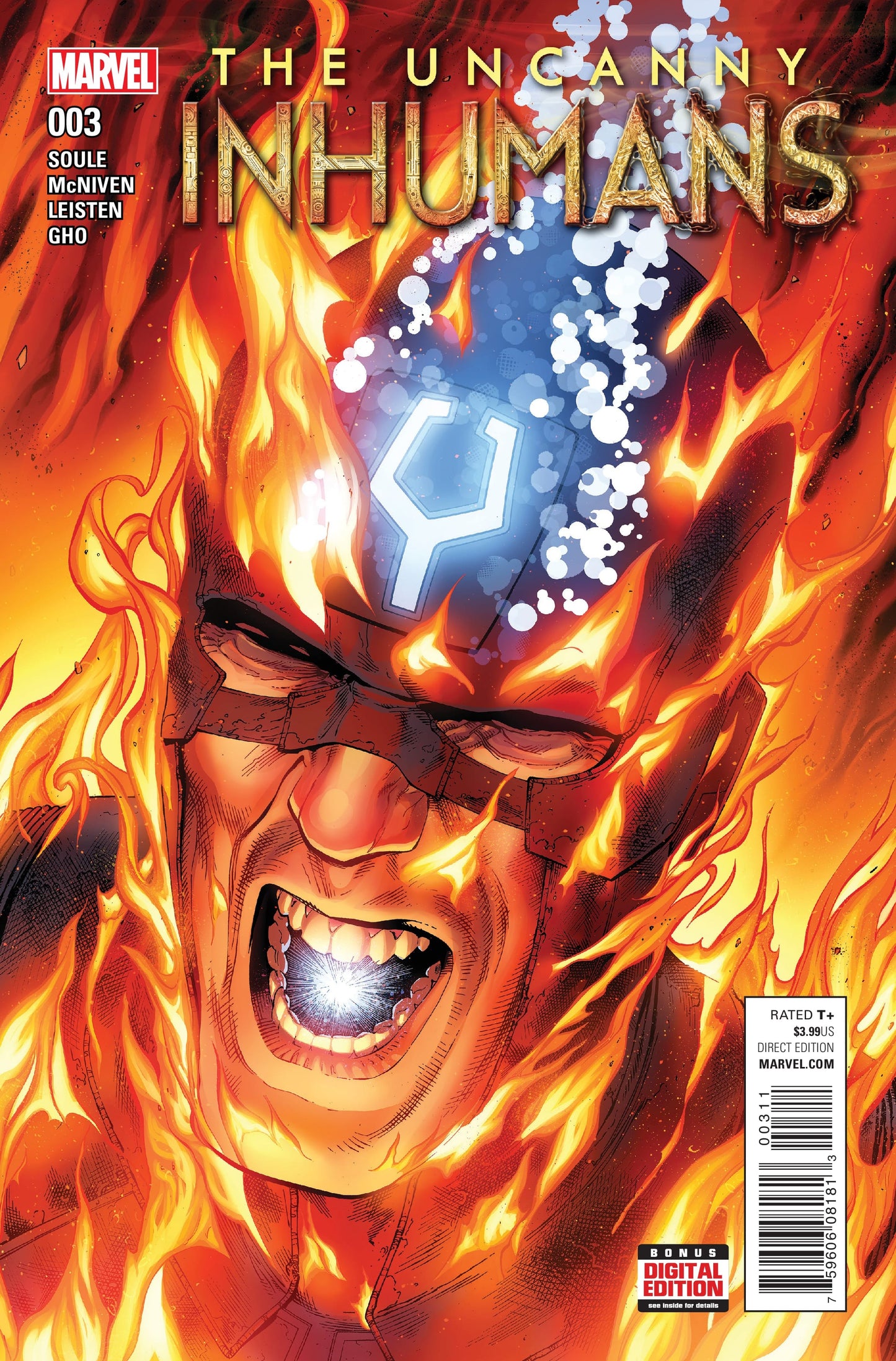 Marvel COMIC BOOK Uncanny Inhumans #3 (VF/NM)