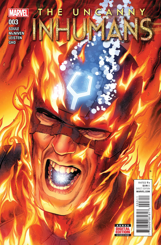 Marvel COMIC BOOK Uncanny Inhumans #3 (VF/NM)