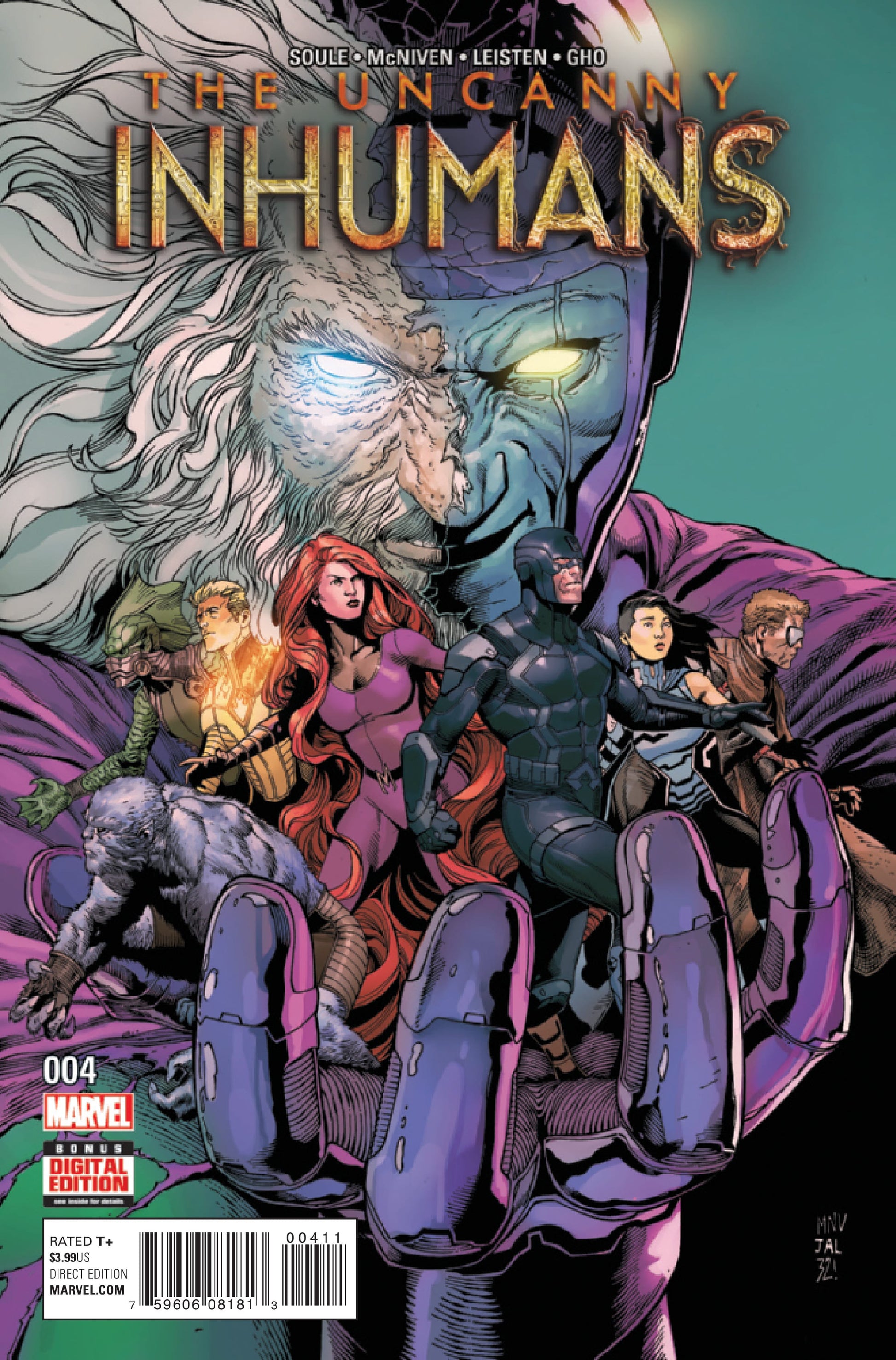 Marvel COMIC BOOK Uncanny Inhumans #4 (VF/NM)
