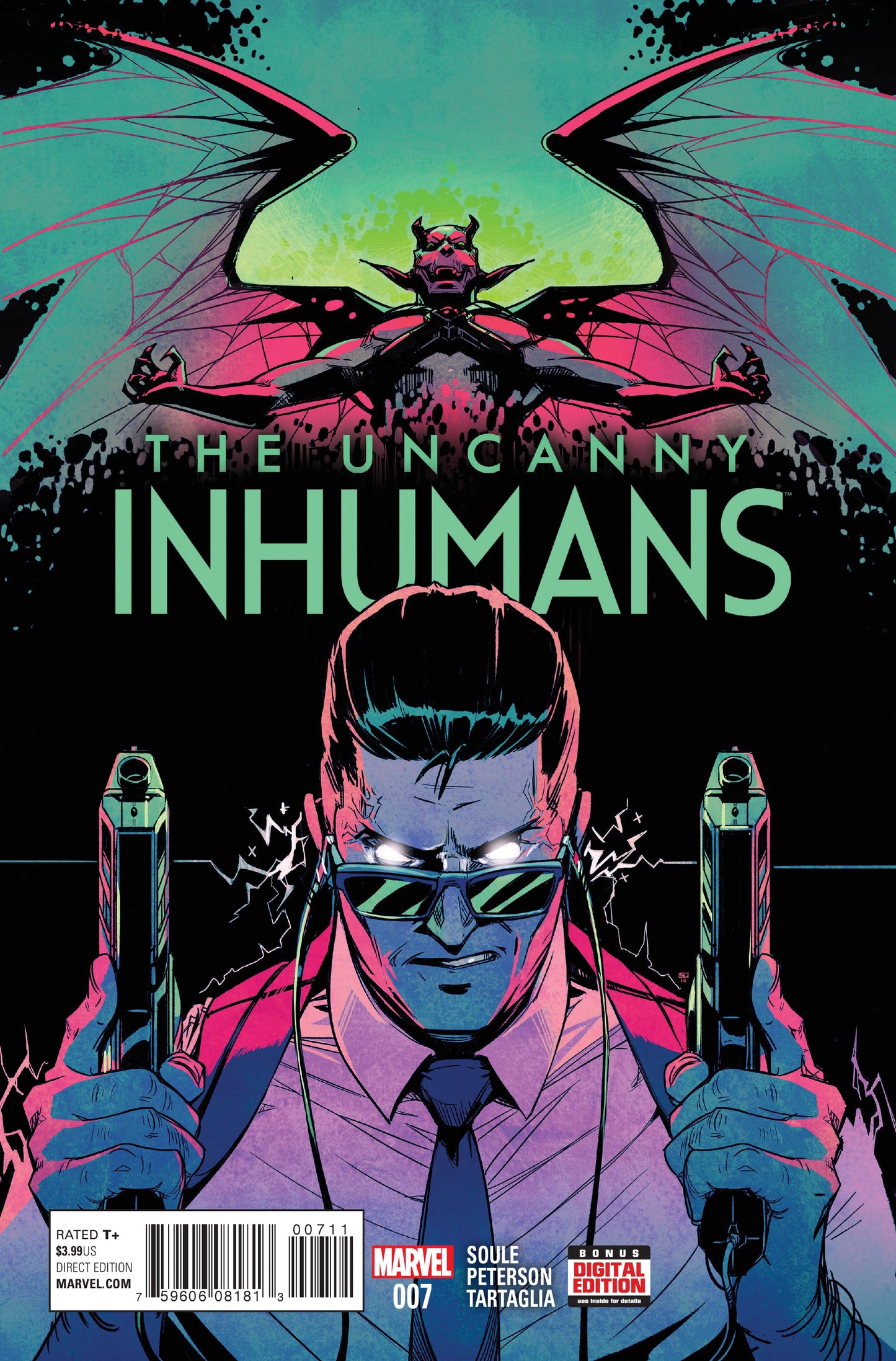 Marvel COMIC BOOK Uncanny Inhumans #7 (VF/NM)