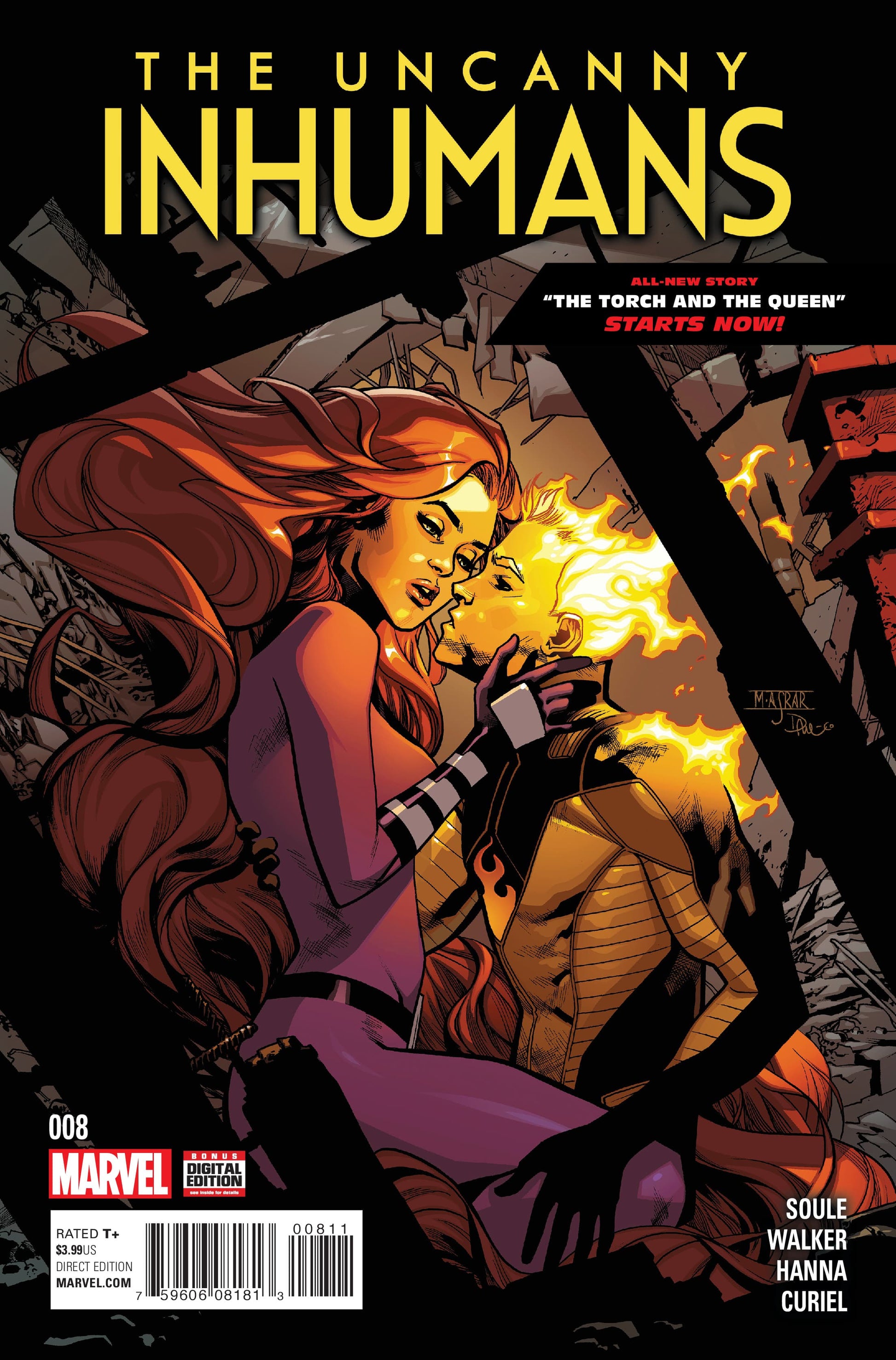 Marvel COMIC BOOK Uncanny Inhumans #8 (VF/NM)