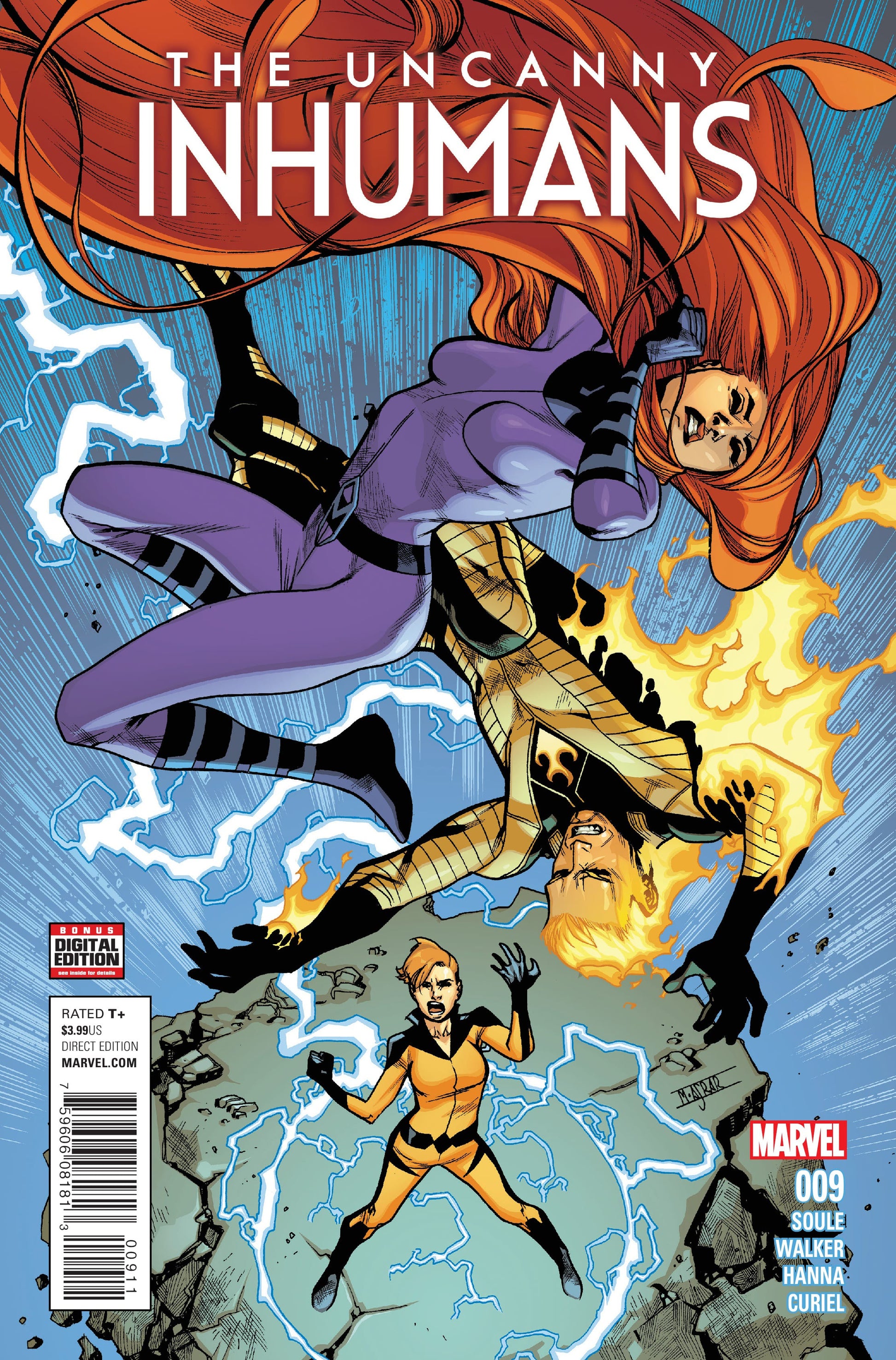Marvel COMIC BOOK Uncanny Inhumans #9 (VF/NM)