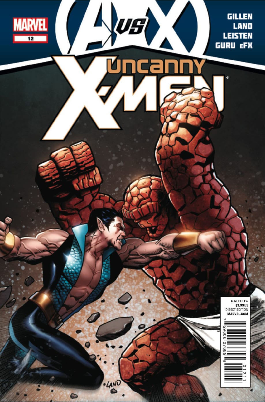 Marvel COMIC BOOK Uncanny X-Men #12 CVR A Marvel 2012 VF