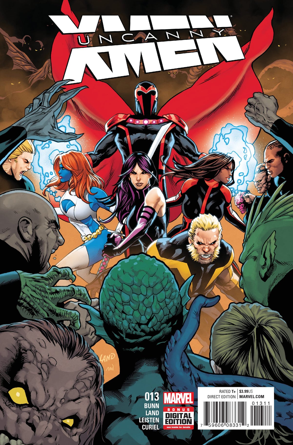 Marvel COMIC BOOK Uncanny X-Men #13 - CVR A (FN)