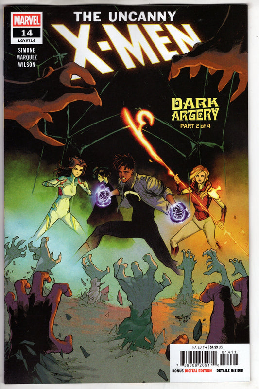 marvel COMIC BOOK UNCANNY X-MEN #14