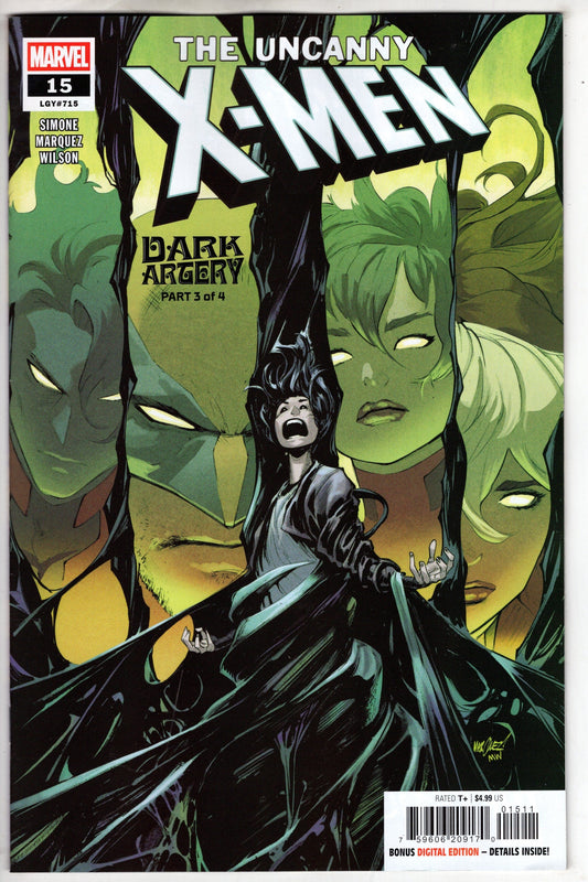 Marvel COMIC BOOK UNCANNY X-MEN #15