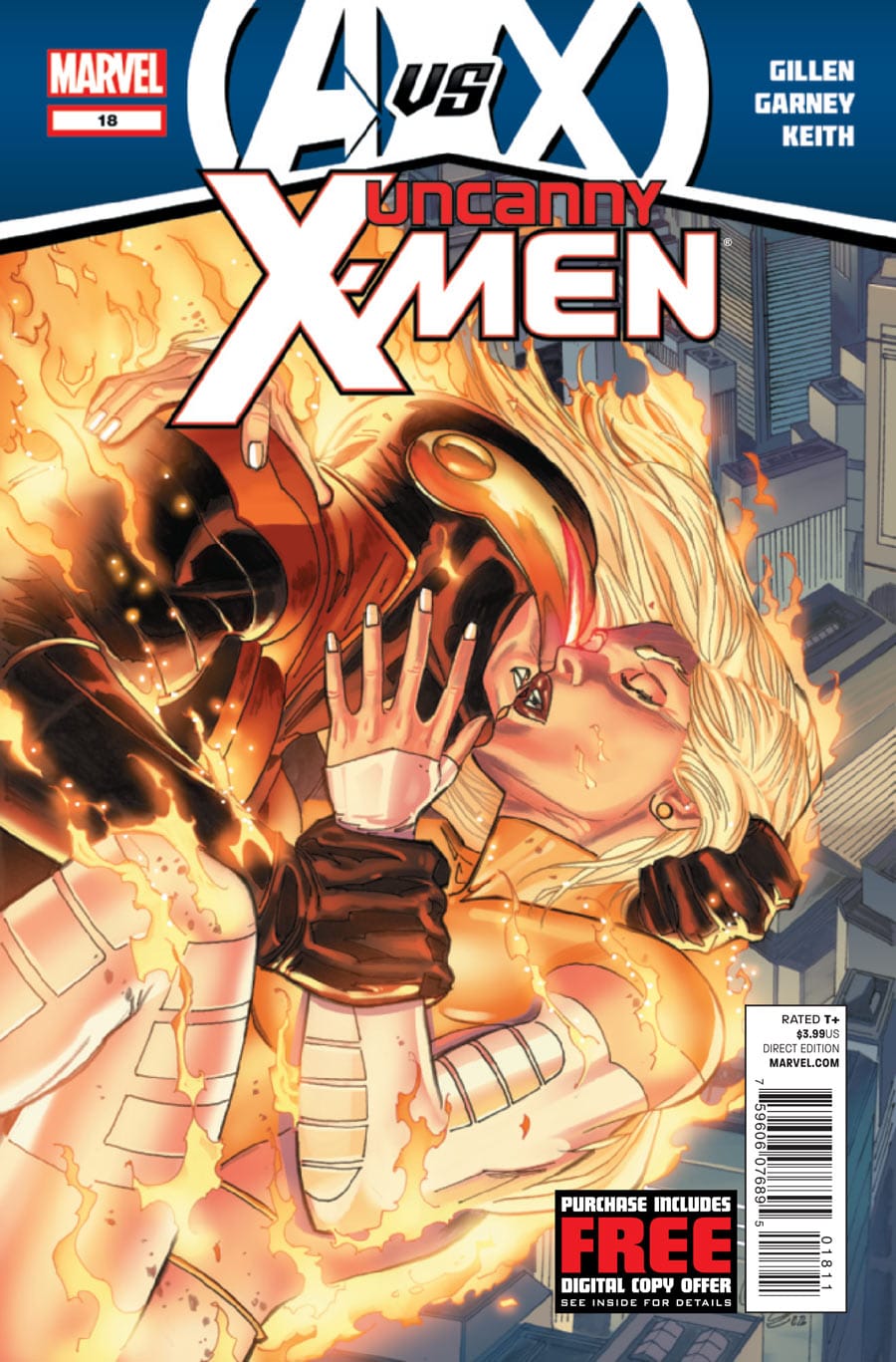 Marvel COMIC BOOK Uncanny X-Men #18 CVR A Marvel 2012 VF