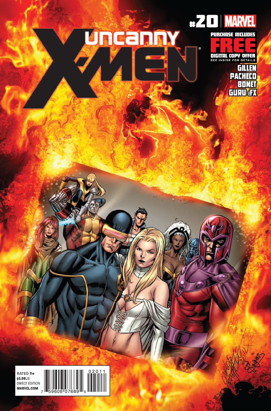 Marvel COMIC BOOK Uncanny X-Men #20 CVR A Marvel 2012 VF