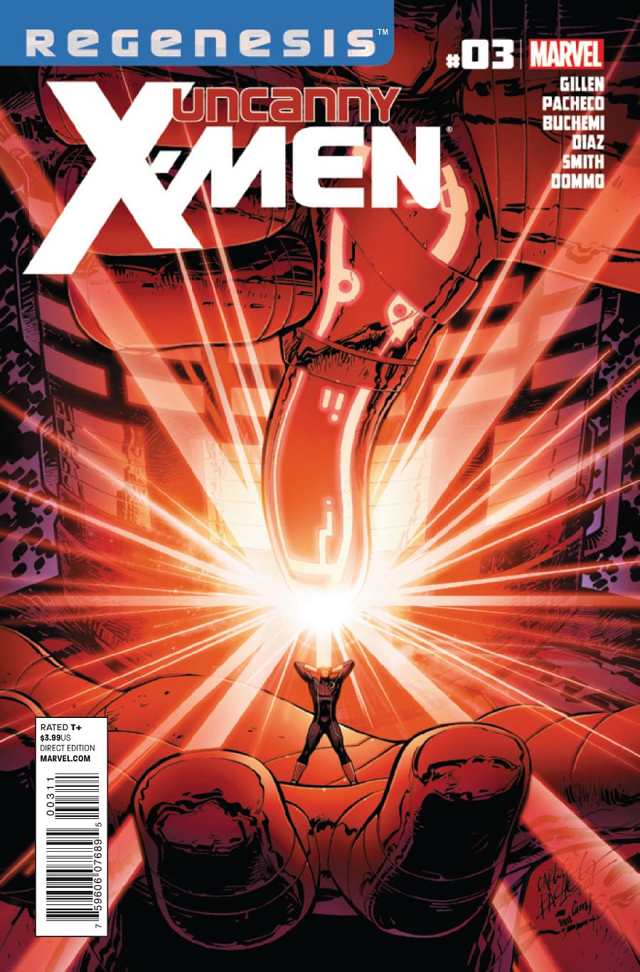 Marvel COMIC BOOK Uncanny X-Men #3 CVR A Marvel 2011 VF