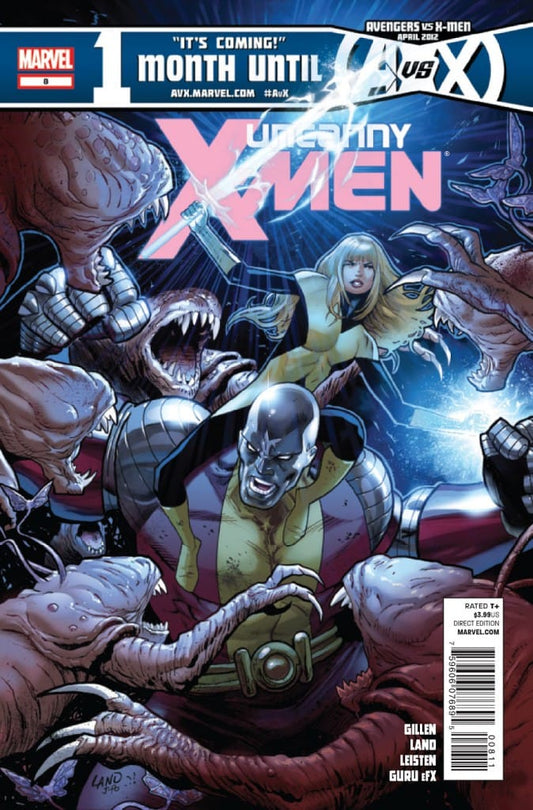 Marvel COMIC BOOK Uncanny X-Men #8 CVR A Marvel 2012 VF