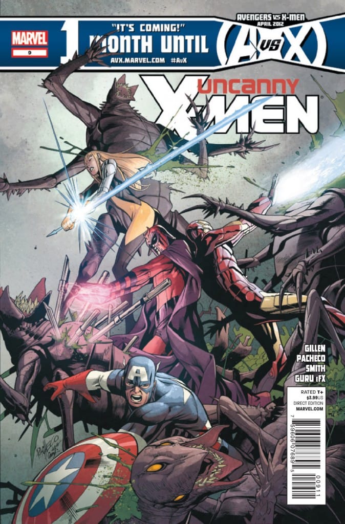 Marvel COMIC BOOK Uncanny X-Men #9 CVR A Marvel 2012 VF