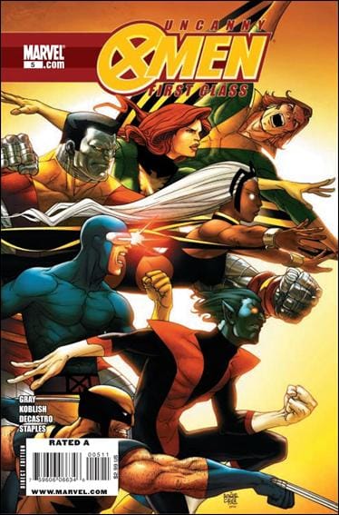 Marvel COMIC BOOK Uncanny X-Men: First Class #5 (VF/NM)