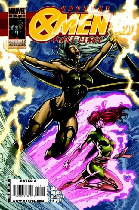 Marvel COMIC BOOK Uncanny X-Men: First Class #6 (VF/NM)