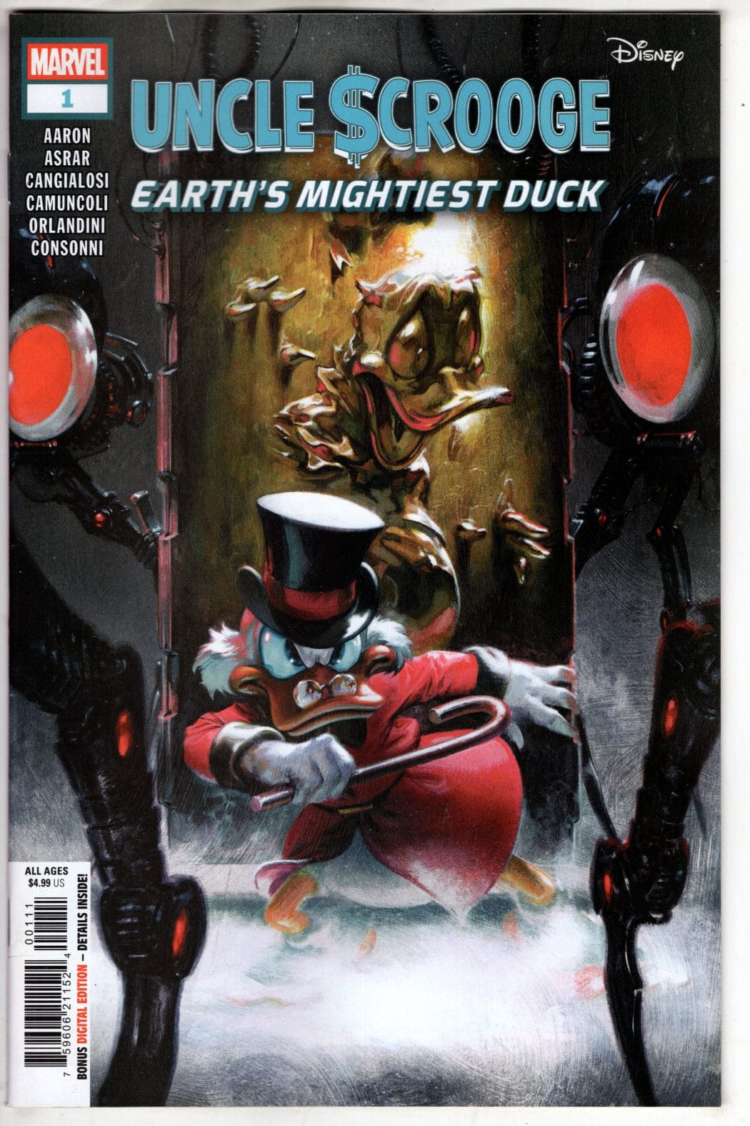 Marvel COMIC BOOK UNCLE SCROOGE: EARTH'S MIGHTIEST DUCK #1