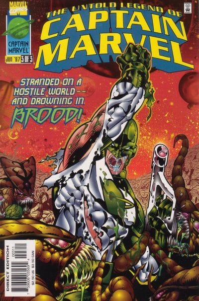 Marvel COMIC BOOK Untold Legend of Captain Marvel #3 (VF/NM)