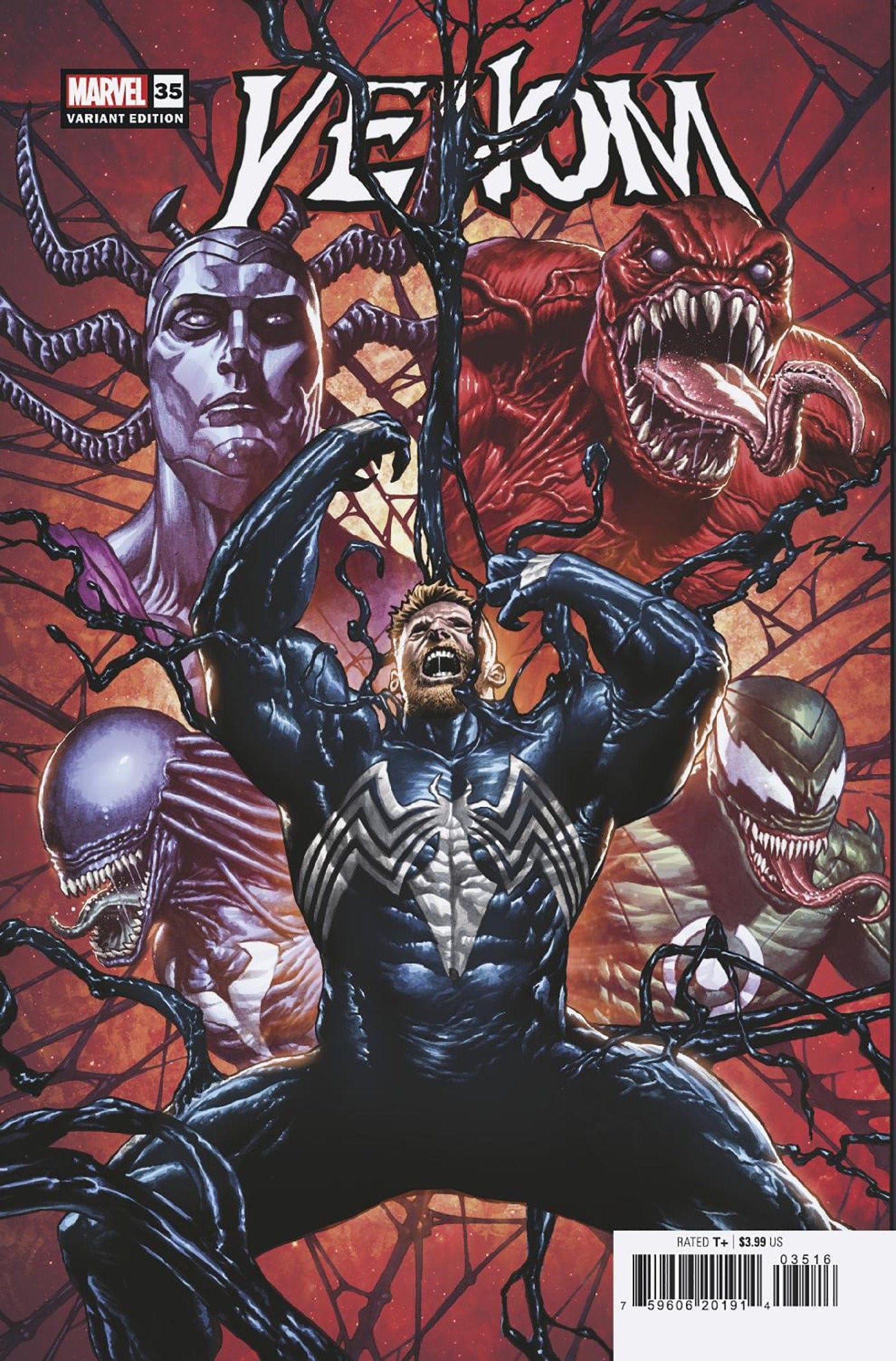 Marvel COMIC BOOK Venom #35 Mico Suayan Variant