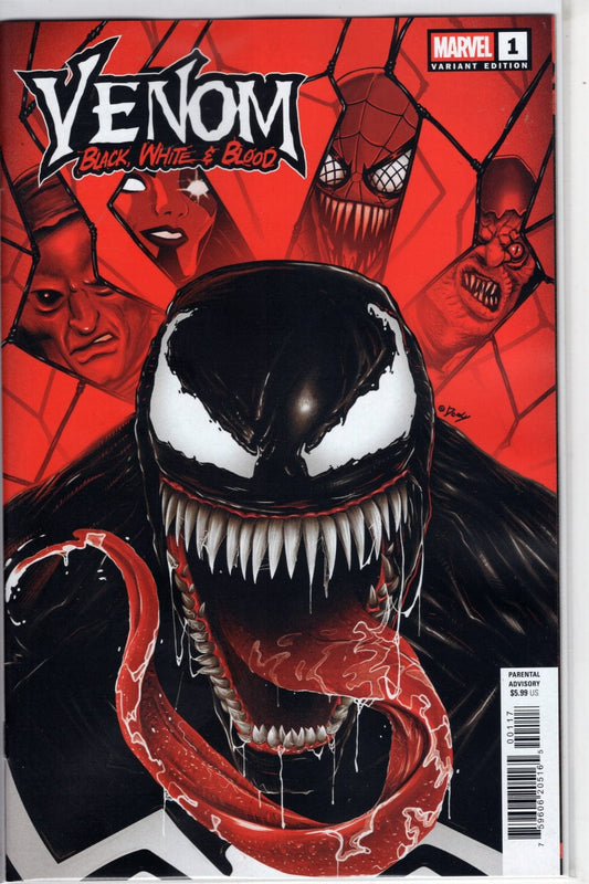 Marvel COMIC BOOK VENOM: BLACK, WHITE & BLOOD #1 DOALY VARIANT