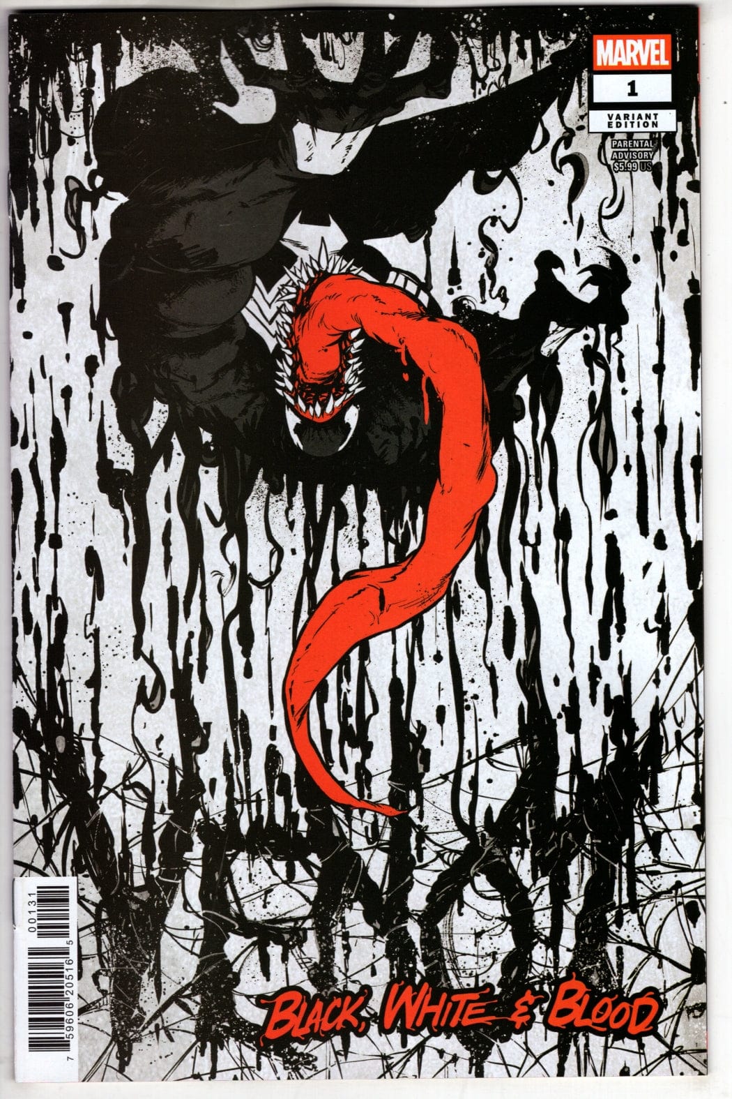 Marvel COMIC BOOK VENOM: BLACK, WHITE & BLOOD #1 FRANK MILLER VARIANT
