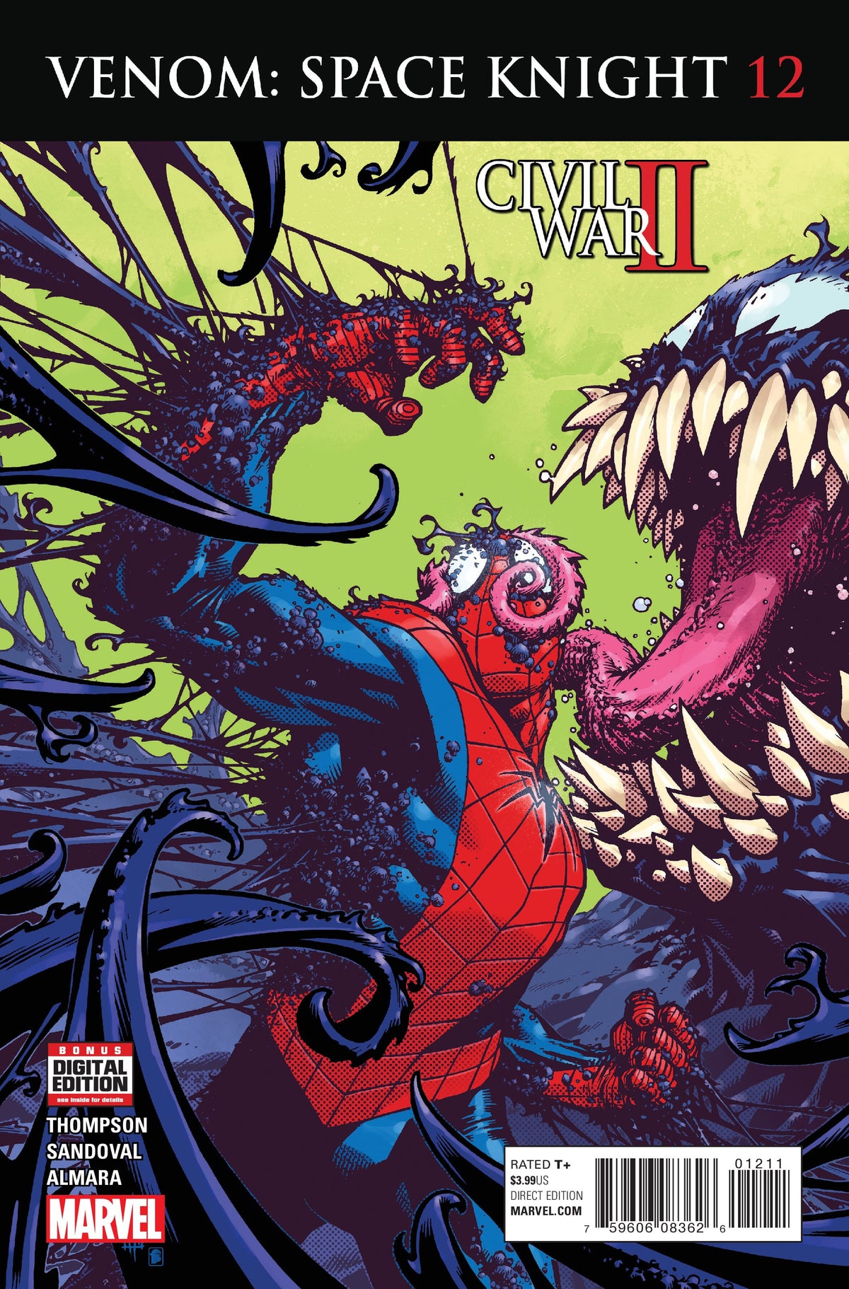 Marvel COMIC BOOK Venom: Space Knight #12 - CVR A (FN)