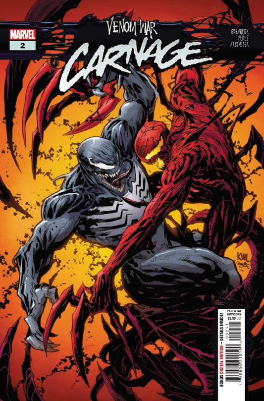 Marvel COMIC BOOK Venom War: Carnage #2 - CVR A (FN)
