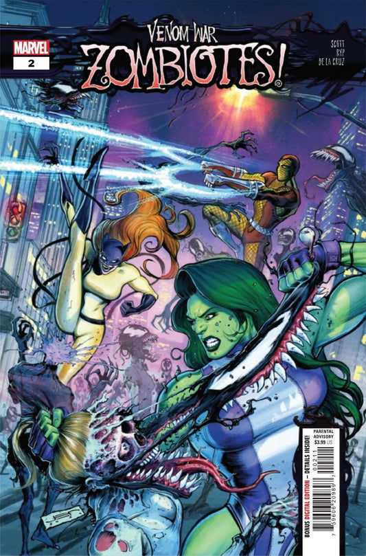 Marvel COMIC BOOK Venom War: Zombiotes! #2 - CVR A (FN)