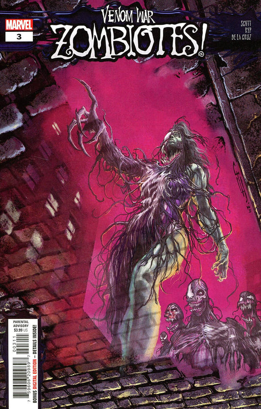 Marvel COMIC BOOK Venom War: Zombiotes! #3 - CVR A (FN)
