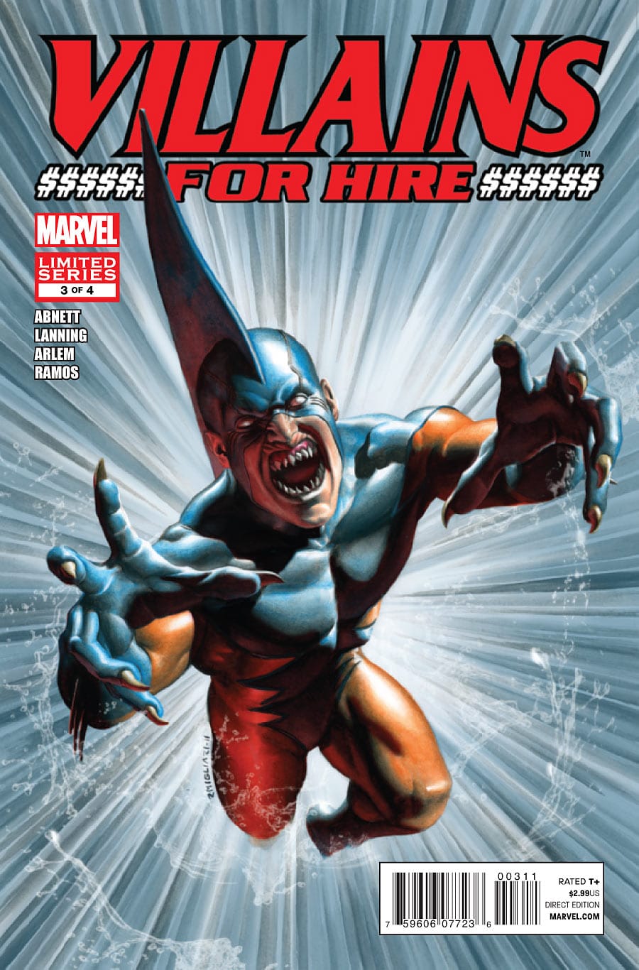 Marvel COMIC BOOK Villains for Hire #3 (VF/NM)