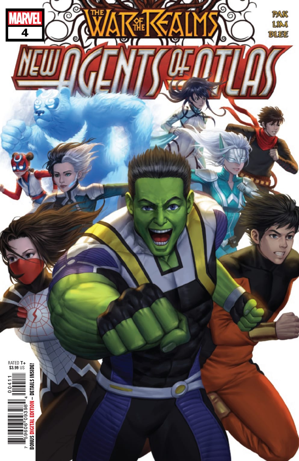 Marvel COMIC BOOK War of the Realms: New Agents of Atlas #4 (VG/FN)