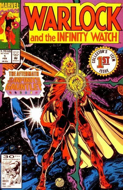 Marvel COMIC BOOK Warlock and the Infinity Watch #1 (VF/NM)